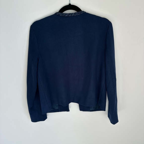 Navy Blue Women's Jacket - Picture 2 of 3